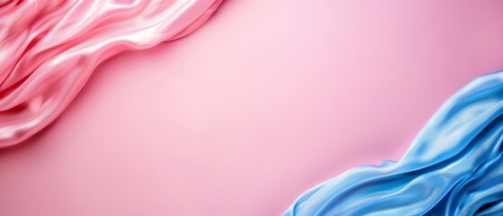 Obraz premium blue and pink background