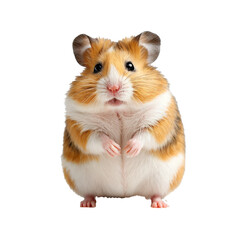 Hamster isolated on a Transparent Background
