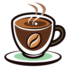 Obraz premium Coffee Cup Vector Design