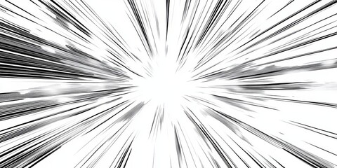 Dynamic anime-style Experience: Engulfed in the Energetic Speed Lines of Manga with Multiple Focus Points for Action Immersion,Anime-Style,illustration,Picture BooksFor Poster,Novel,UI,WEB,Game,Design