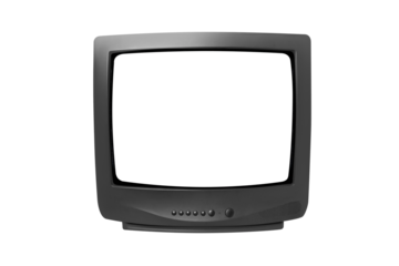 Old analog TV. Retro technology concept