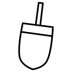 Dreidel outline