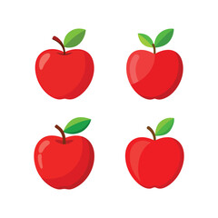 Apple Vector art Illustration and Line art