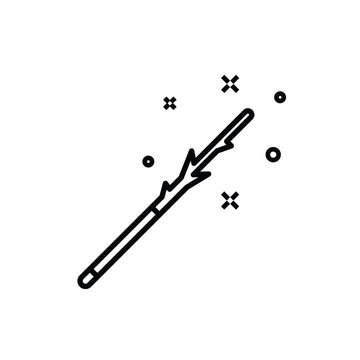recommend clip art: Magic Wand Icon Vector Design.