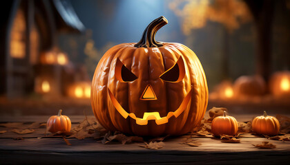 Fototapeta premium halloween pumpkin