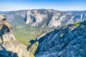 Taft point lookout, Yosemite national park, California
