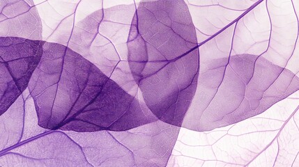 Vibrant Violet Flower Petals Abstract Nature Pattern