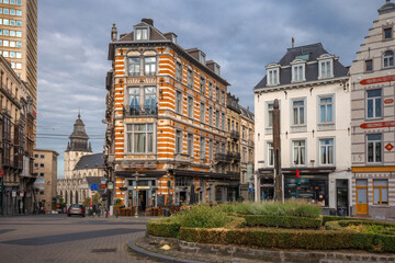 Square Large Sablon (Place du Grand Sablon) - Brussels, Belgium