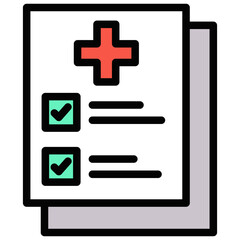 Medical Report Icon