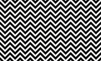 zigzag chevron pattern. Seamless black and white zigzag chevron pattern with bold, repeating lines, ideal for modern designs, textiles, and backgrounds. vector illustration