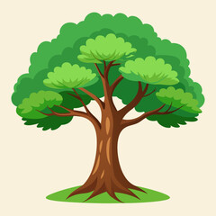 tree vector illustration