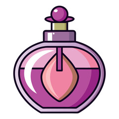 Perfume Bottle Vector Design Illustration