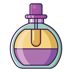 Perfume Bottle Vector Design Illustration
