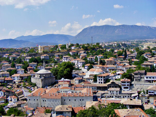 Naklejka premium view of the district of Safranbolu