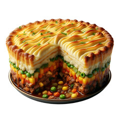 apple pie on a plate