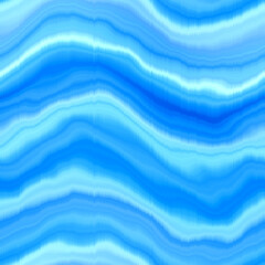 Modern summer striped blur wash seamless pattern background for trendy beach wear and coastal living designs. Repeatable alcohol ink bleed effect in blue white indigo colors