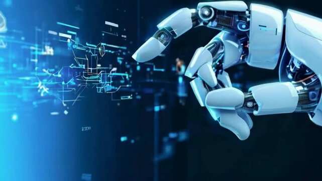 robot with background