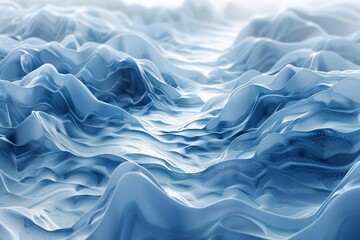 Obraz premium blue background wave
