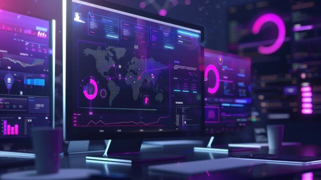 AI-powered search engine interface with advanced features and real-time query responses.