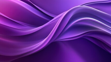 Obraz premium A smooth, flowing abstract design featuring shades of purple and pink.