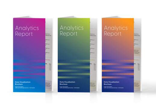 Colorful & Modern Analytics Brochure