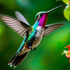 Obraz premium hummingbird in flight