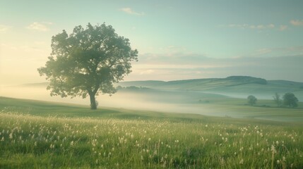 Obraz premium Free good morning scene wallpaper background photo