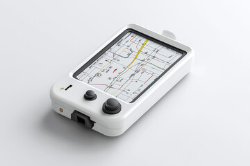 GPS Module isolated on white background