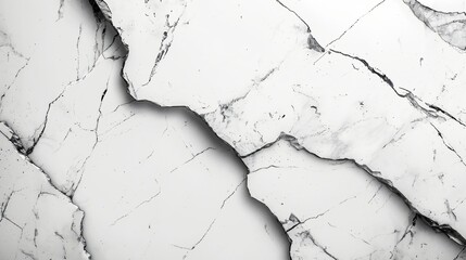 Fototapeta premium Granite texture, Marble white and grey background with space for text, grunge stone.