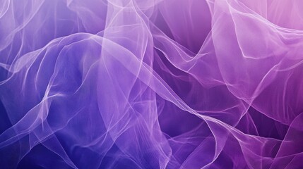 Fototapeta premium A soft, flowing abstract design featuring shades of purple and pink.