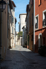 The old town of Antibes, France