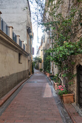 The old town of Antibes, France