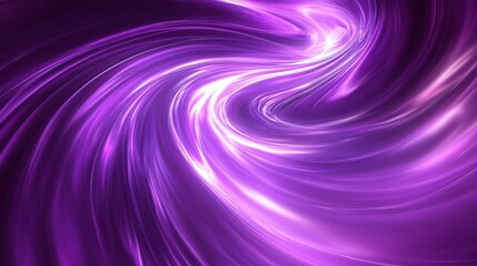 Obraz premium A swirling abstract design in shades of purple, evoking a sense of motion and energy.
