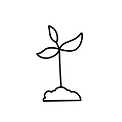 plant seed icon