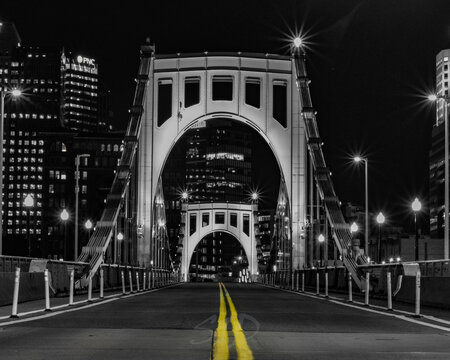 Roberto Clemente Bridge colorsplash