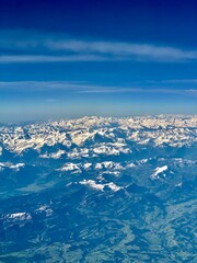 Obraz premium clouds over the mountains