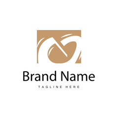 minimalist design letter initial m illustration m logo simple for brand template