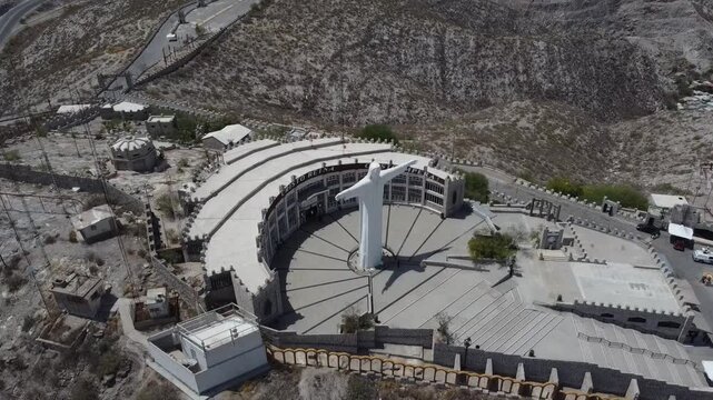 Vuelo de drone en cristo de las noas coahuila