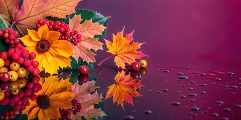 red and yellow flowers