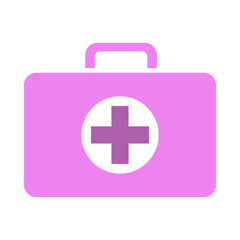 Obraz premium Medical kit icon template