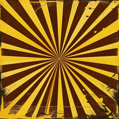 Obraz premium yellow and pink rays, gradient as a background for a comic book or a vintage picture, generative AI