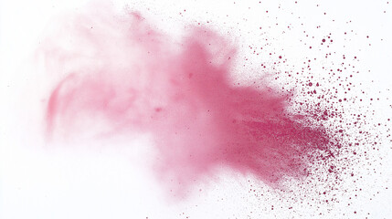 Obraz premium spray texture, soft pink spray on a white background