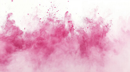 Obraz premium spray texture, soft pink spray on a white background