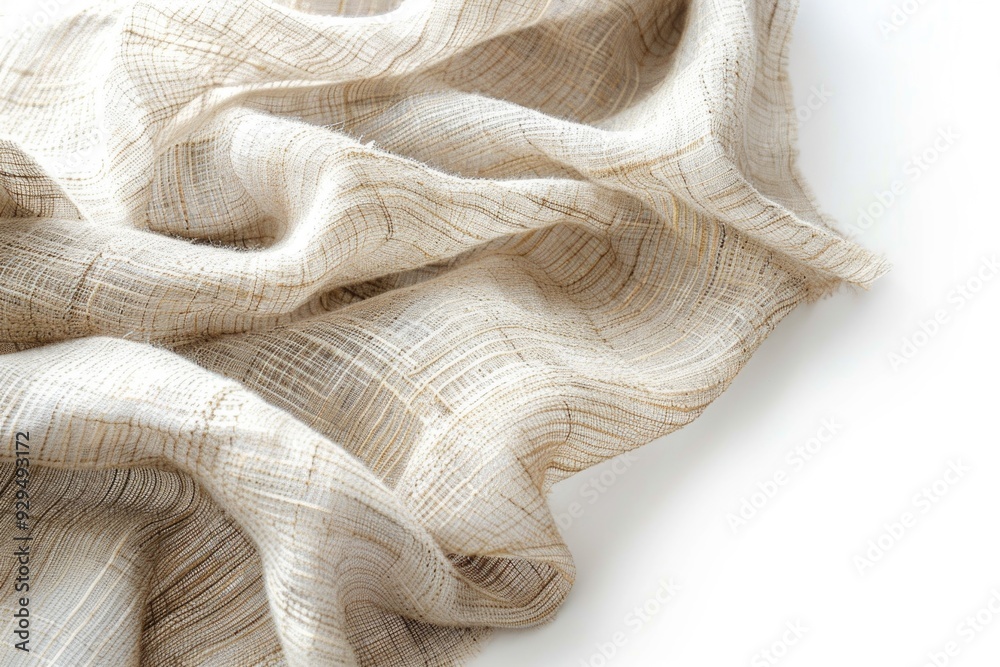 Poster High-quality image of a fabric texture, suitable for various design projects