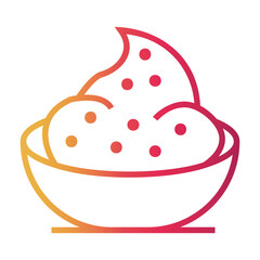 wasabi Line Gradient Icon