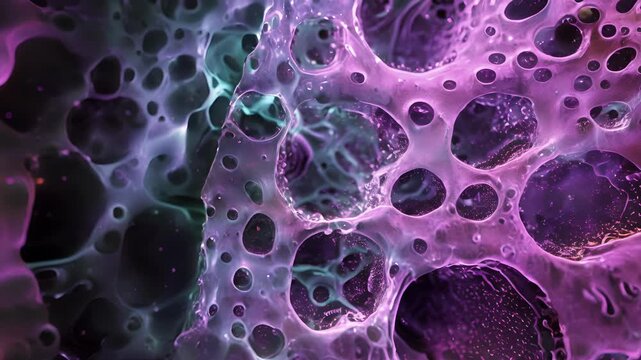 Fluorescent staining of the bat membrane highlighting the presence of glycosaminoglycans critical for maintaining the barrier function of the membrane.