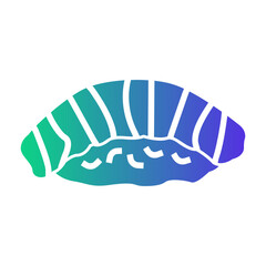 salmon sushi  Gradient icon