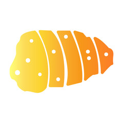 chicken katsu Gradient icon