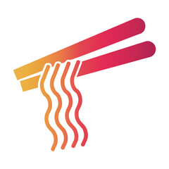 chopsticks Gradient icon