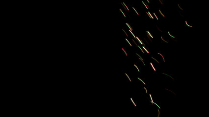 Video Foto Overlay Spezial Effekt Feuerwerk Konfetti Digital Glow Hintergrund Jubiläum Funken...
